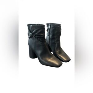 Sam & Libby Heeled Booties With Bow